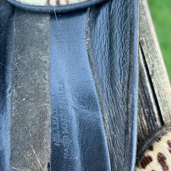 Vintage mules fur leather - Picture 3 of 4